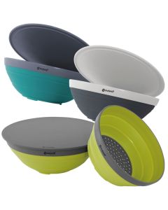 Outwell ihopfällbar skål och durkslag