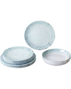 Brunner porslinset Amalfi, 12 st