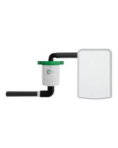 SOG Elektrisk toalettventilation för torrtoalett vit