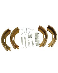 Bromsbackar till en axel