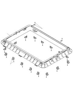 Insektsnät rullgardin komplett. (färdig att montera) HEKI 2