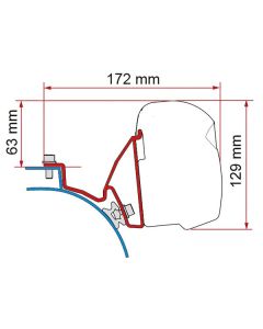 Kit VW T5/T6 California F43