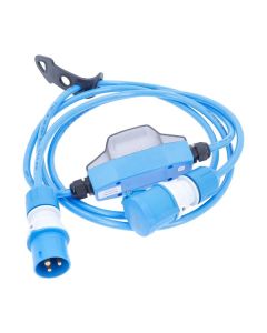 Elmätare ROCO 3, 230 V MID med CEE stickpropp och uttag