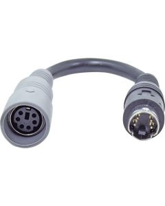 Caratec Adaptermonitor, 6-stifts uttag till 4-stiftskontakt