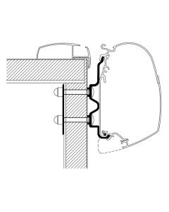 Thule adapter-Set Hobby Optima Ontour