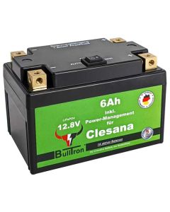 Litiumbatteri till Clesana C1 inkl. Strömhanterings- och anslutningskabel