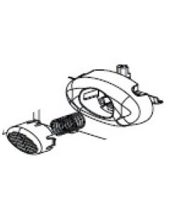 Tryckknapp med monteringsdelar Micro Heki