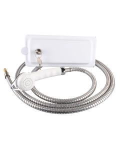 Vattenuttag med dusch och lås