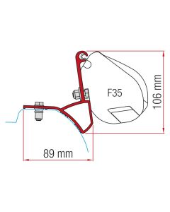 Fiamma kit Renault Trafic från 2015