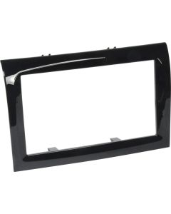 Dubbel DIN-radioombyggnadssats för Fiat Ducato från tillverkningsår 07/2006, pianolack