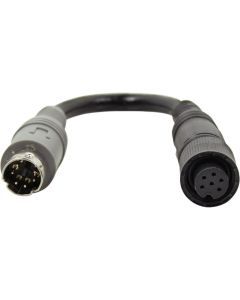 Kameraadapter, 6-polig miniskruvkoppling till 6-polig minikontakt