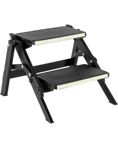 Brunner Dubbelsteg Ruckstep Black Fluo