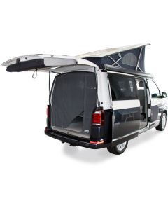 VW Insektsnät för bakdörr med magnetfäste GRÅ