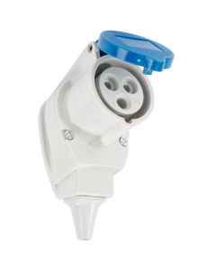 CEE-Vinkelkoppling blå