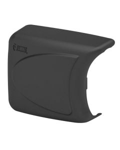 Plintskydd, klämlist vänster svart