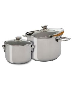 EuroTrail kastrullset i rostfritt stål Rimini