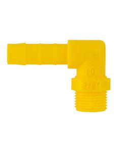 LILIE skruvmunstycke VitGUL vinklat 3/8"