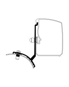 Adapter Renault Trafault / Opel Vivaro / Fiat Talent / Nissan NV300 Minivan för Thule 3200