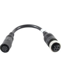 Kameraadapter, 4-stifts MINI-DIN till 4-stifts miniskruvkoppling till 4-stifts metallskruvkoppling