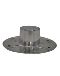 Försänkt hållare för enkelt bordsben FAWO