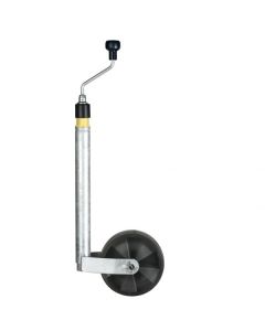 Dragstångshjul med viktmätare