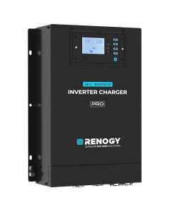 RENOGY Inverter 3000 W med laddare 120 A och display