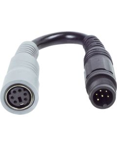 Kameraadapter, 6-polig koppling till 6-polig miniskruvplugg