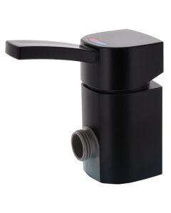 Comet Engreppsblandare Capri duschanslutning ½, svart