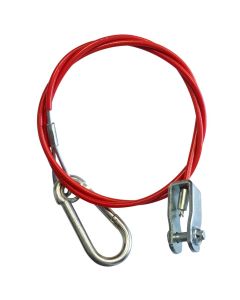 Säkerhets vajer med bygelfäste