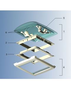 MPK Ersättningshuv VisionVent S pro/eco