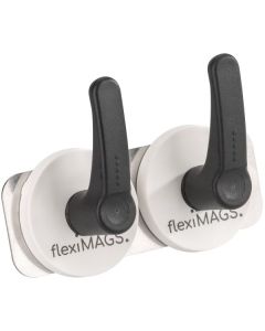 Klädkrok luftslang flexiMAGS vit