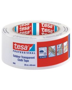 Tygtejp utomhus transparent