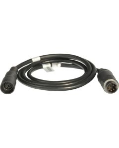 Adaptermonitor för Dometic backvideosystem, ny stickkontakt till gammalt uttag, svart kabel