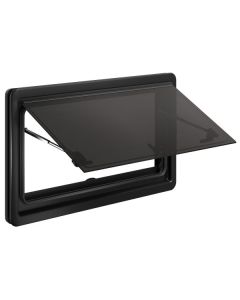 Dometic Skjutfönster S10, svart innerram