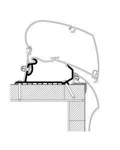Thule adapter Hobby Optima Deluxe / Premium LED