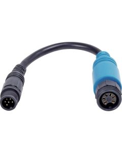 Kameraadapter, 6-polig skruvkoppling till 6-polig miniskruvplugg