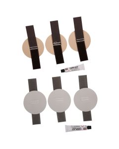 Kardborreband för tältstativ