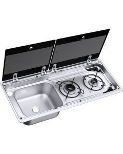 Dometic Häll/diskbänk Kombination MO 9722, diskbänk vänster