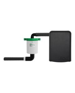 SOG Elektrisk toalettventilation för torrtoalett Svart