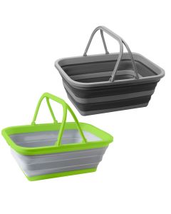 Brunner hopfällbar tvättbalja med bärhandtag 