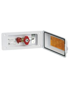 Reich lucka med gasoluttag