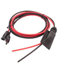 Solcell Sunsolid takgenomföring inklusive anslutningskabel med MC4-kontakt