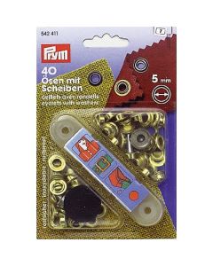 Öljetter med brickor