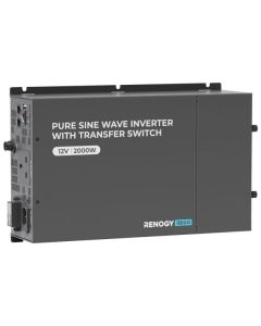 RENOGY Sinusvågsinverterare med brytare, 2000 W, 12 V