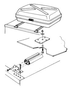 Mounting Rack för Top-Boxen