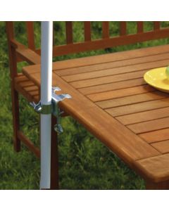 Parasollhållare för bordsskiva