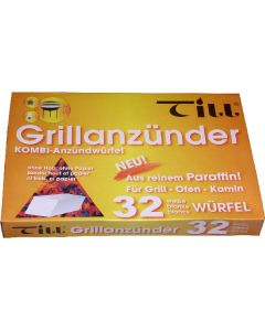 Grill och eldstad tändkuddar