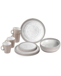 Brunner porslinset Savana, 16 st