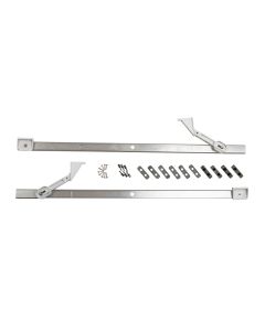 Veckad gardin RemiTop II./stativ förmonterat