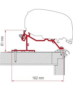 Fiamma adapter Caravan Roof